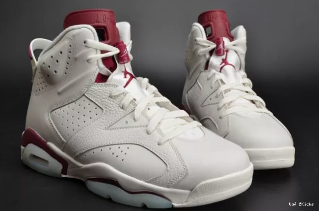 650 Comfortable 6 Jordan 384664-116 Maroon Retro 0822